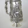 Victorian 3 Piece Silver Plated Electro Formed Beer Drinking Set
