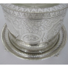 Good Quality Victorian Silver Plated Biscuit or Trinket Box