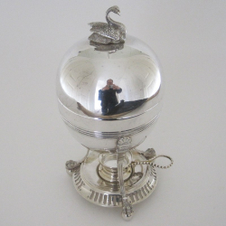 Victorian William Hutton and Son Silver Plated Egg Coddler (c.1895)