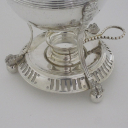 Victorian William Hutton and Son Silver Plated Egg Coddler