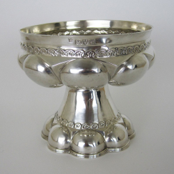 Unusual Chester Silver George Nathan and Ridley Hayes Chalice (1908)