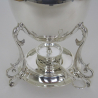 Amusing Late Victorian Silver Plated Egg Coddler with Plain Body
