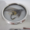Edwardian Chester Silver Box with Fly Fishing Cartouche