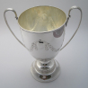 Impressive Large Victorian Silver Plated Trophy or Presentation Cup