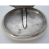 Chester Silver Pebble Shaped Tobacco or Trinket Box