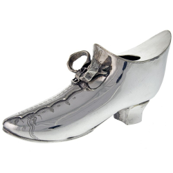 Antique Silver Plate Shoe...