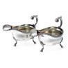 Pair of Silver Sauce Boats in George III Style (c.1916)