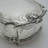 Silver Casket or Jewellery Box Possibly by Carrington & Co
