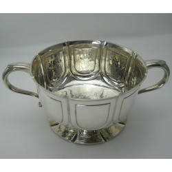 Antique William Comyns Silver Trophy or Rose Bowl