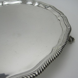 Good Quality George III Style Silver Salver