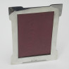 Good Quality Thick Gauge Edwardian Silver Photo Frame