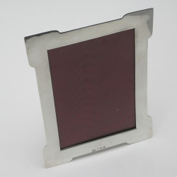 Good Quality Thick Gauge Edwardian Silver Photo Frame