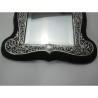 Victorian Silver Dressing Table Mirror with Cast Border