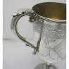 Attractive Victorian Silver Two Handle Trophy Cup