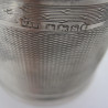 Unusual Mappin & Webb Silver Dressing Table Jar