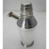 Stylish English Art Deco Style Silver Plate Cocktail Shaker