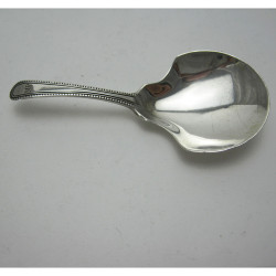 Charming Georgian Silver Tea Caddy Spoon