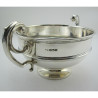 Plain Edwardian Silver Rose Bowl or Trophy