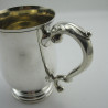 Good Quality Baluster Shape Silver Pint Mug