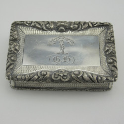 Superb Quality Nathaniel Mills Silver Table Snuff Box (1829)
