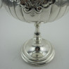 Victorian Silver Plated Trophy Cup with Two Scroll Cast Handles