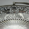 Beautiful Victorian Silver Plated Oval Basket