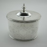 Victorian Hukin & Heath Silver Plated Tea Caddy or Trinket Box (1885)