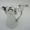 Fine Quality Victorian Silver Plated Claret Jug