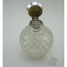 Edwardian Art Nouveau Style Silver Perfume Bottle