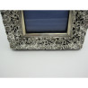 Decorative Edwardian Rectangular Silver Photo Frame