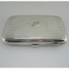 Smart and Good Quality Large Silver Cigar Case
