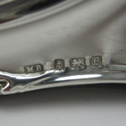 Charming Edwardian Square Silver Photo Frame