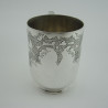 Good Quality Edwardian Silver Christening Mug