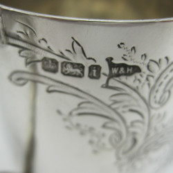Good Quality Edwardian Silver Christening Mug
