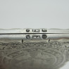 Early Victorian Silver Card Case in a Purse Form