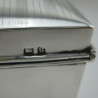 Stylish Rectangular Silver Cigarette or Trinket Box