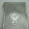 Very Good Quality George Unite Silver Visiting Card Case