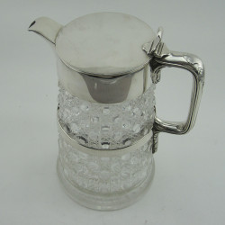Good Quality Victorian Silver Plated Water or Lemonade Jug (c.1895)