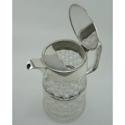 Good Quality Victorian Silver Plated Water or Lemonade Jug