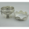 Good Quality Georgian Style Silver Plated Monteith Bowl