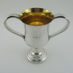 Elegant Georgian Old Sheffield Plate Trophy Cup (c.1810)