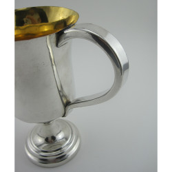 Elegant Georgian Old Sheffield Plate Trophy Cup