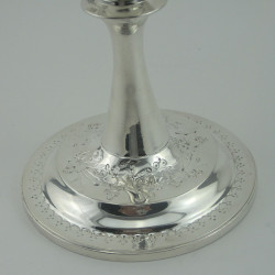 Good Quality Victorian Silver Plated Two Handle Trophy Cup