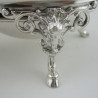 Decorative Victorian Silver Plated Revolving Lidded Butter Dish