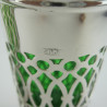 Pair of Unusual Edwardian Silver Plated Vases