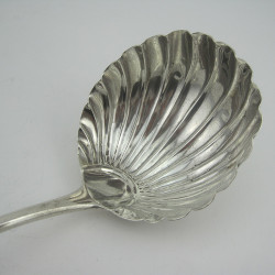 Elegant George III Silver Ladle