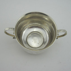 Georgian Style Antique Sterling Silver Porringer