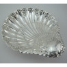Attractive Victorian Silver Plated Dish in Shell Shaped Fluted Form