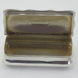 Art Nouveau Style Sterling Silver Jewellery or Trinket Box