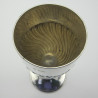 Impressive Large Victorian Sterling Silver Goblet
